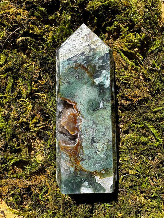 Moss Agate Towers