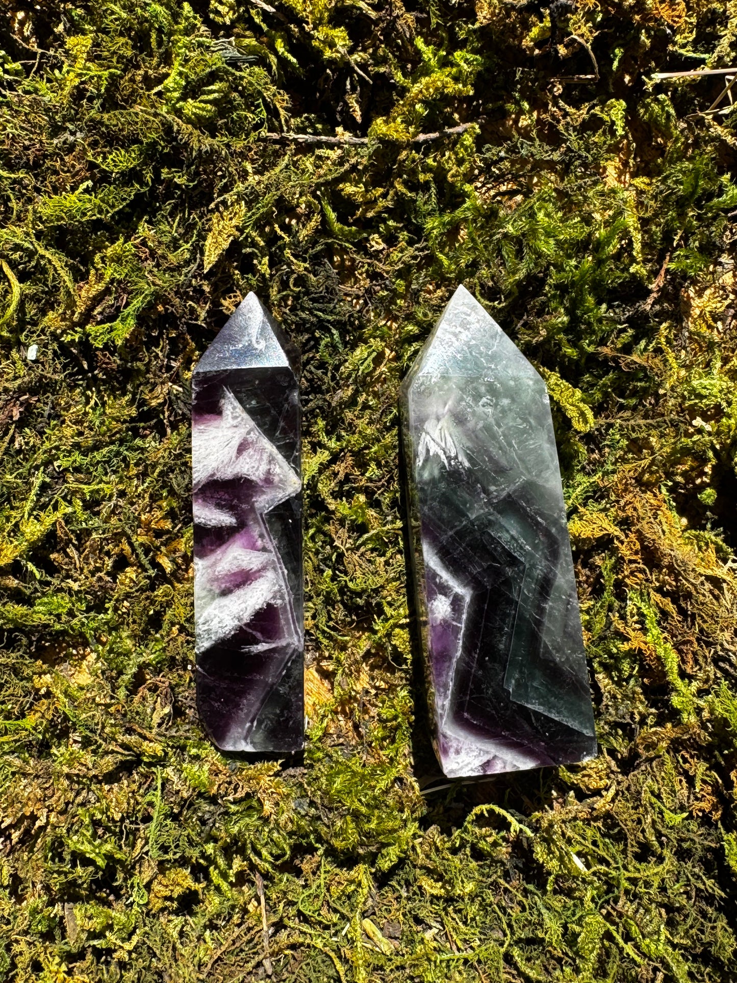 Snowflake Fluorite Towers
