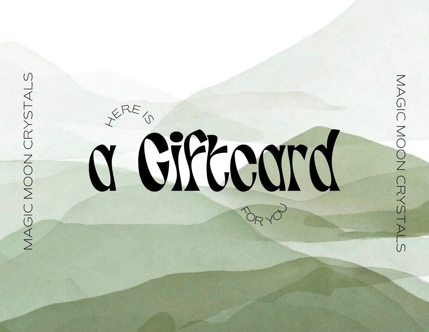 Magic Moon Crystals Gift Card