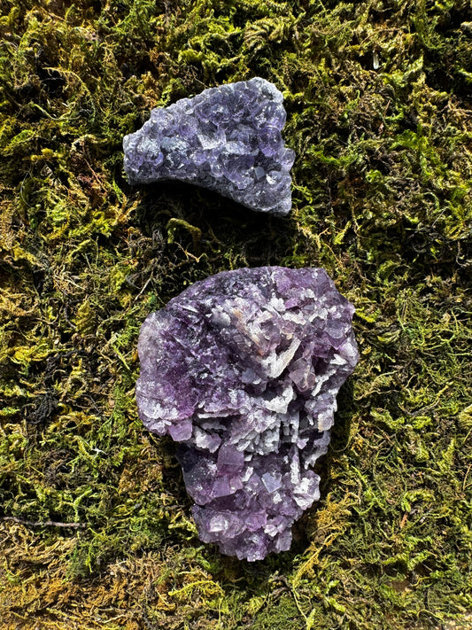 Raw Purple Fluorite Specimen