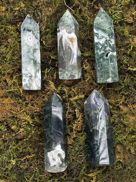 Moss Agate Towers