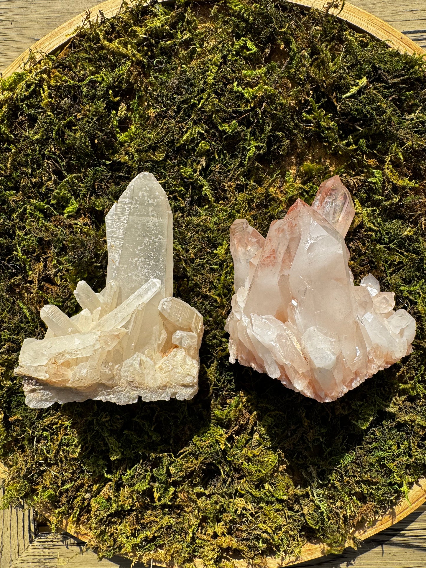 Clear Quartz Clusters