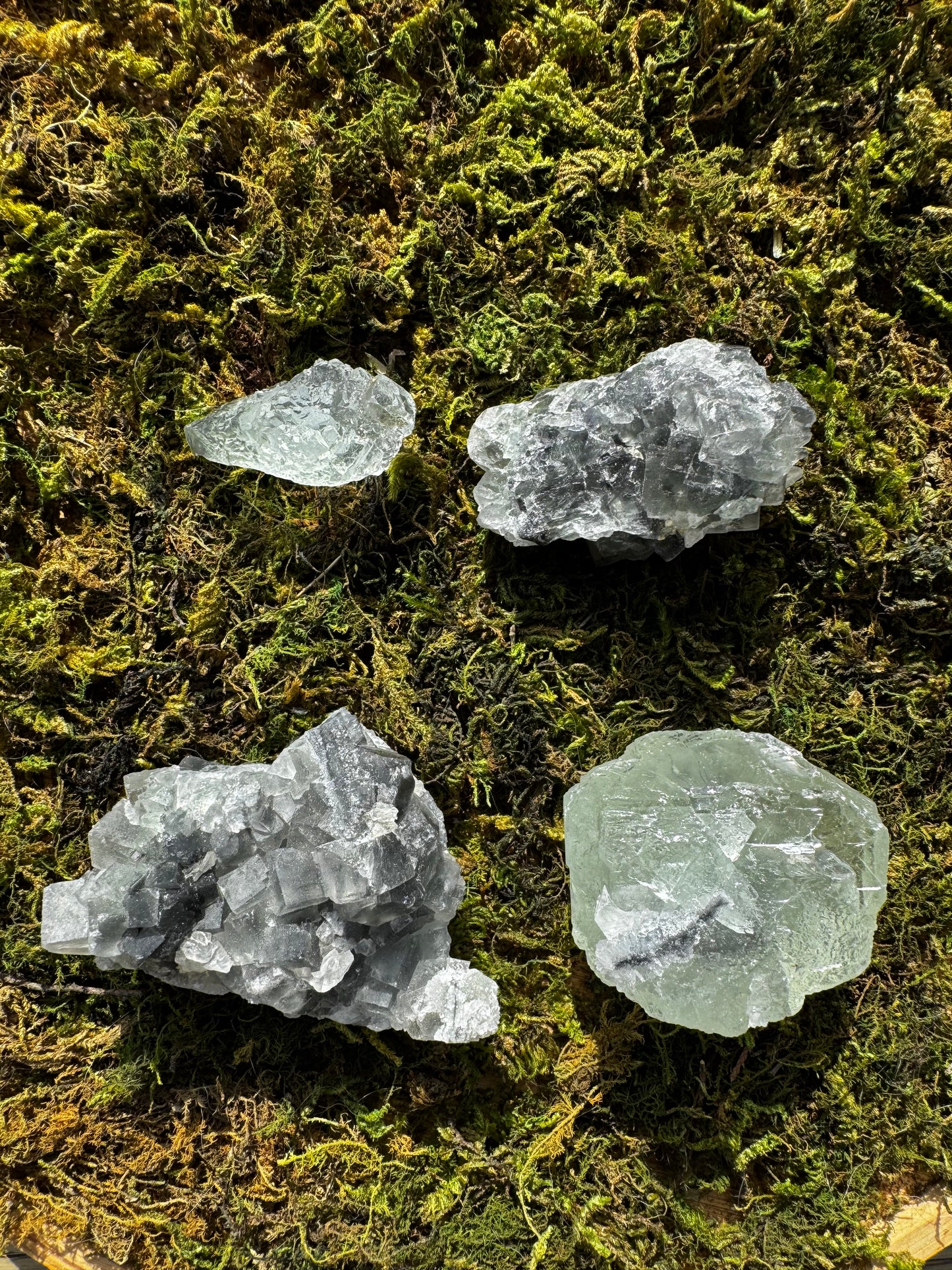 Raw Green Fluorite Specimen